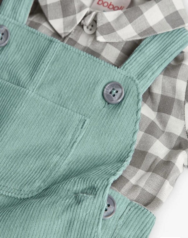 Conjunto Pana De Bebé Niño