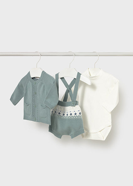 Conjunto Pantalon Corto Tricot