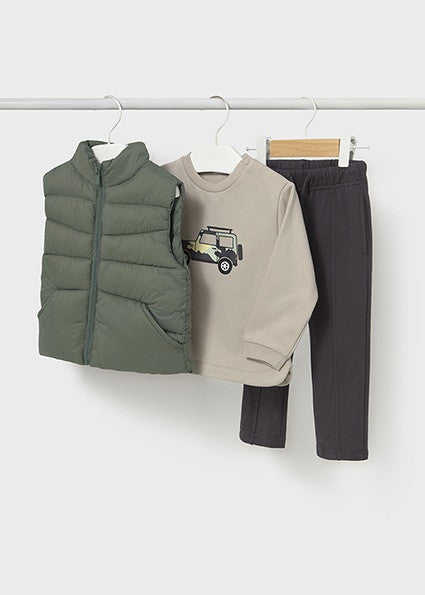 Conjunto Pantalón Pullover Chaleco