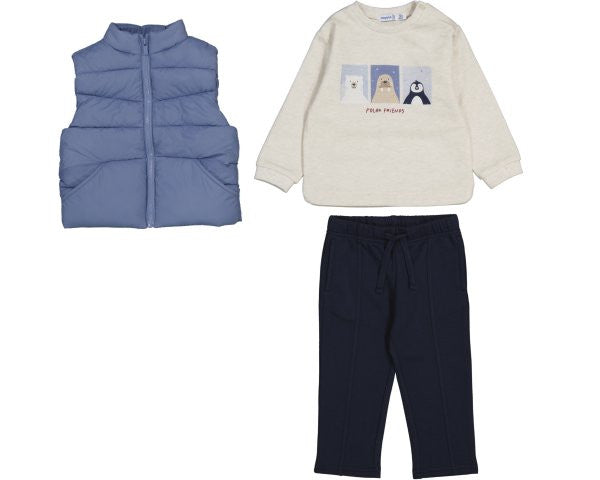 Conjunto Pantalón Pullover Chaleco