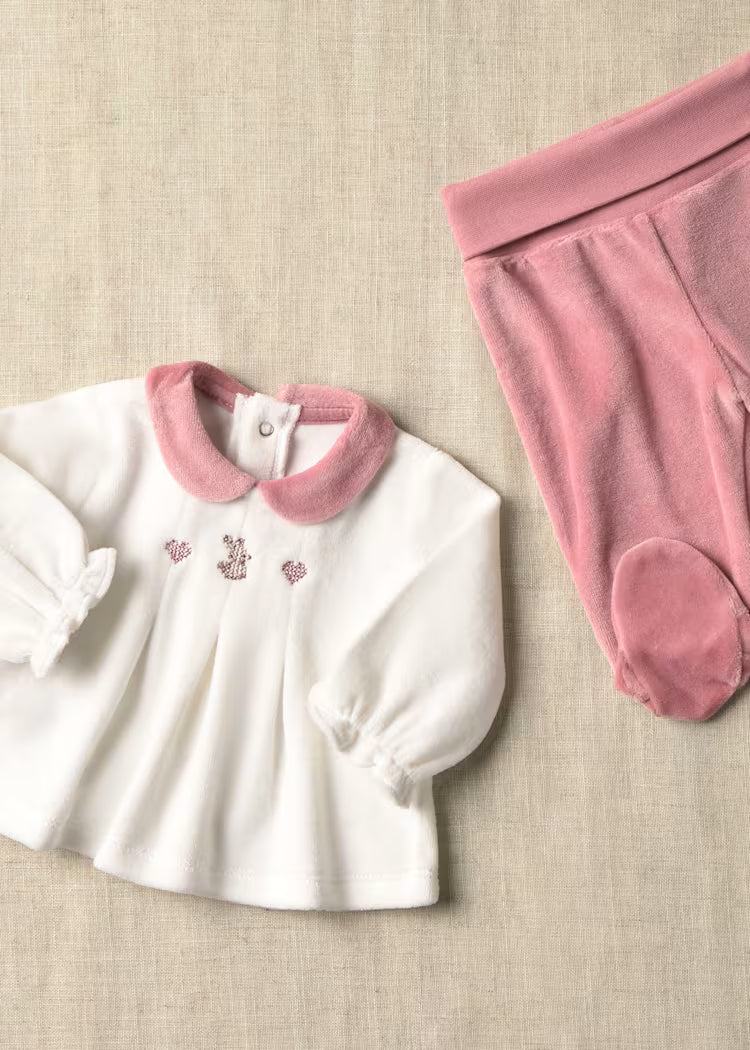 Conjunto polaina tundosado