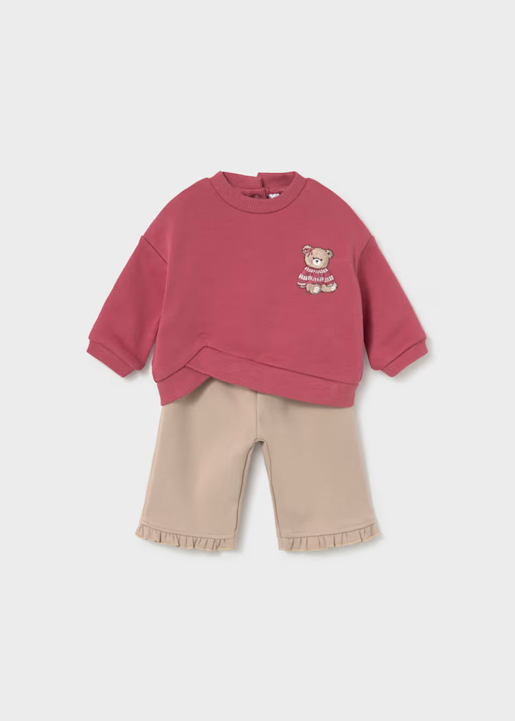 Conjunto 4 piezas bebé niña