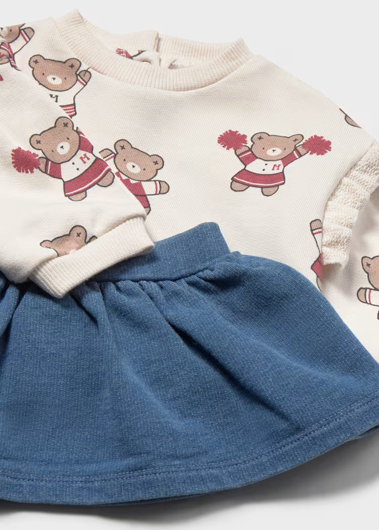 Conjunto 4 piezas bebé niña
