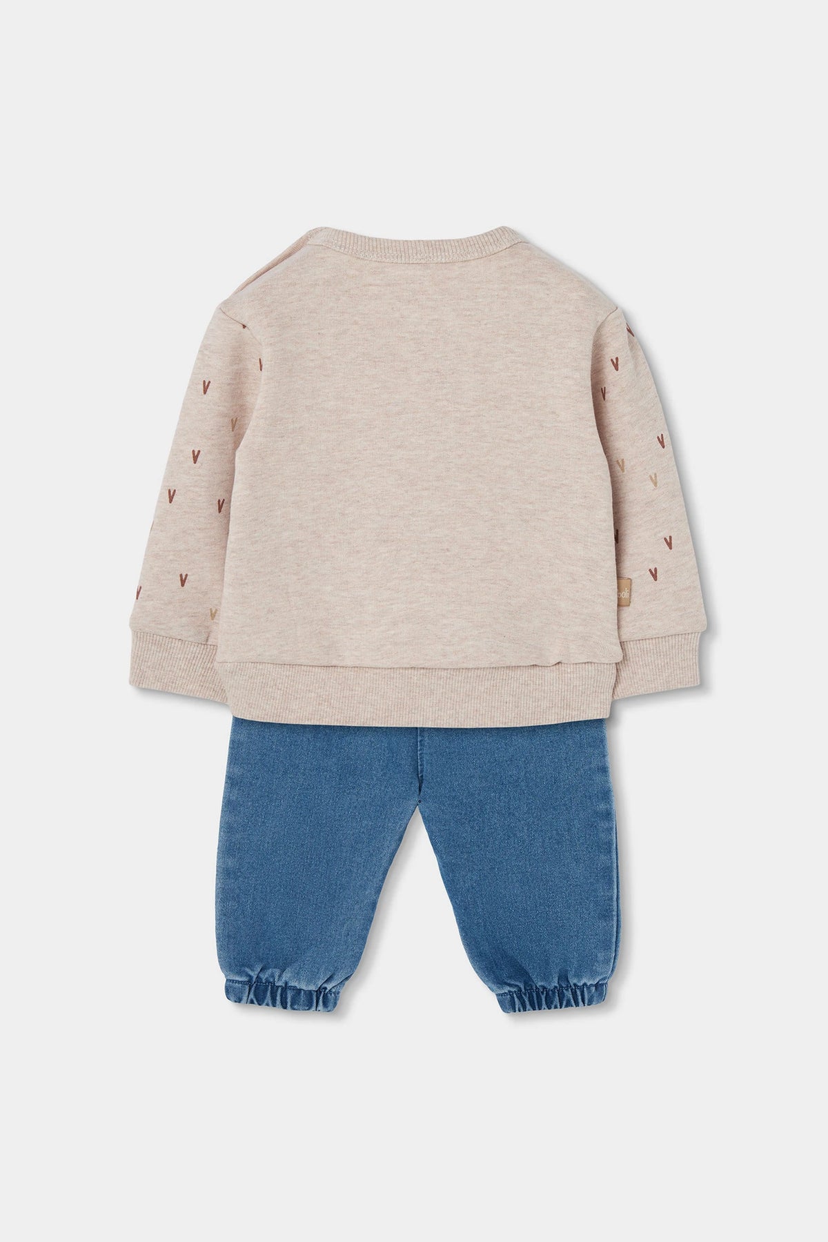 Conjunto punto de bebé niña