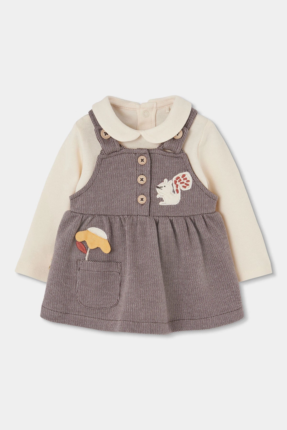 Conjunto punto de bebé niña
