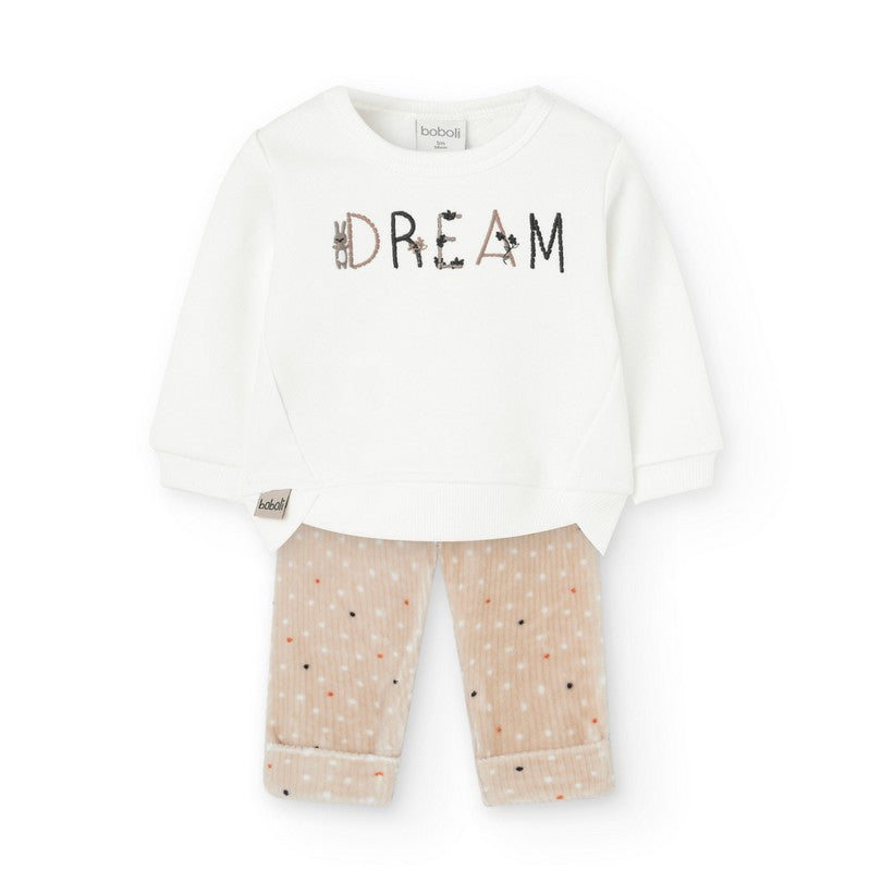 Conjunto Punto De Bebé Niña