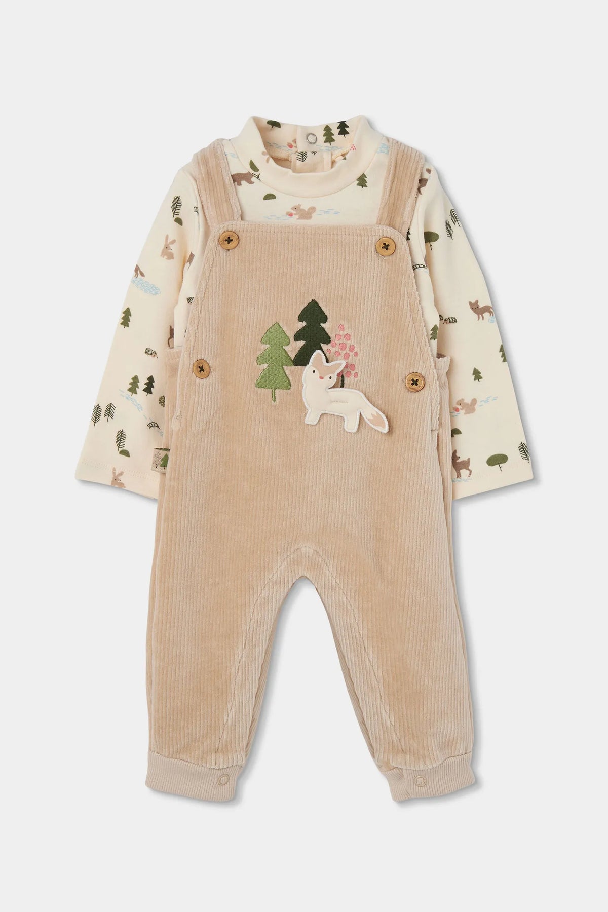 Conjunto punto de bebé niño