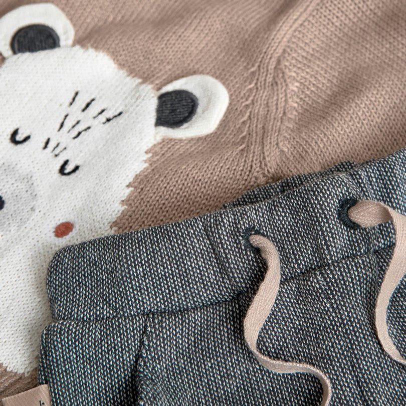 Conjunto Punto De Bebé Niño