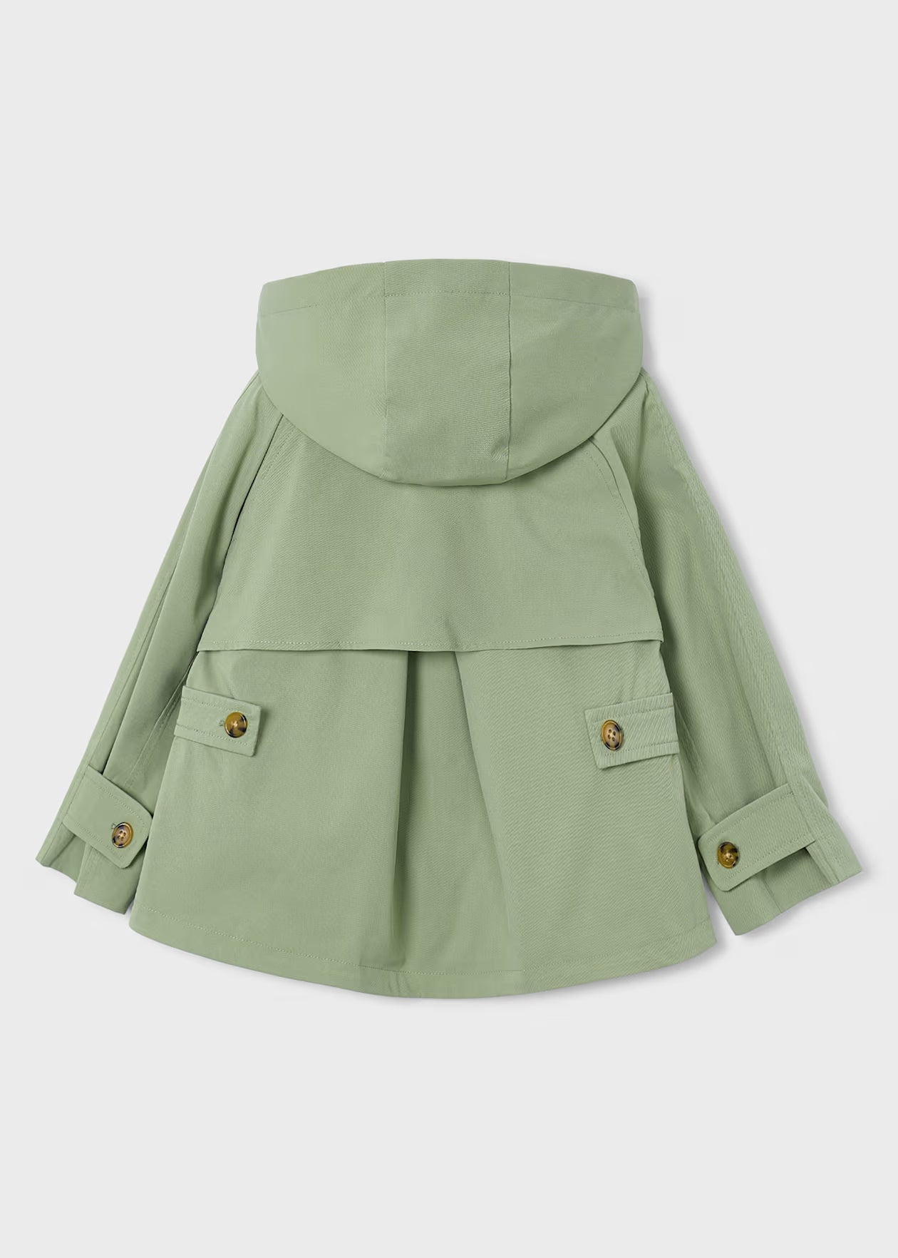 Cortavientos elegante niña tipo gabardina