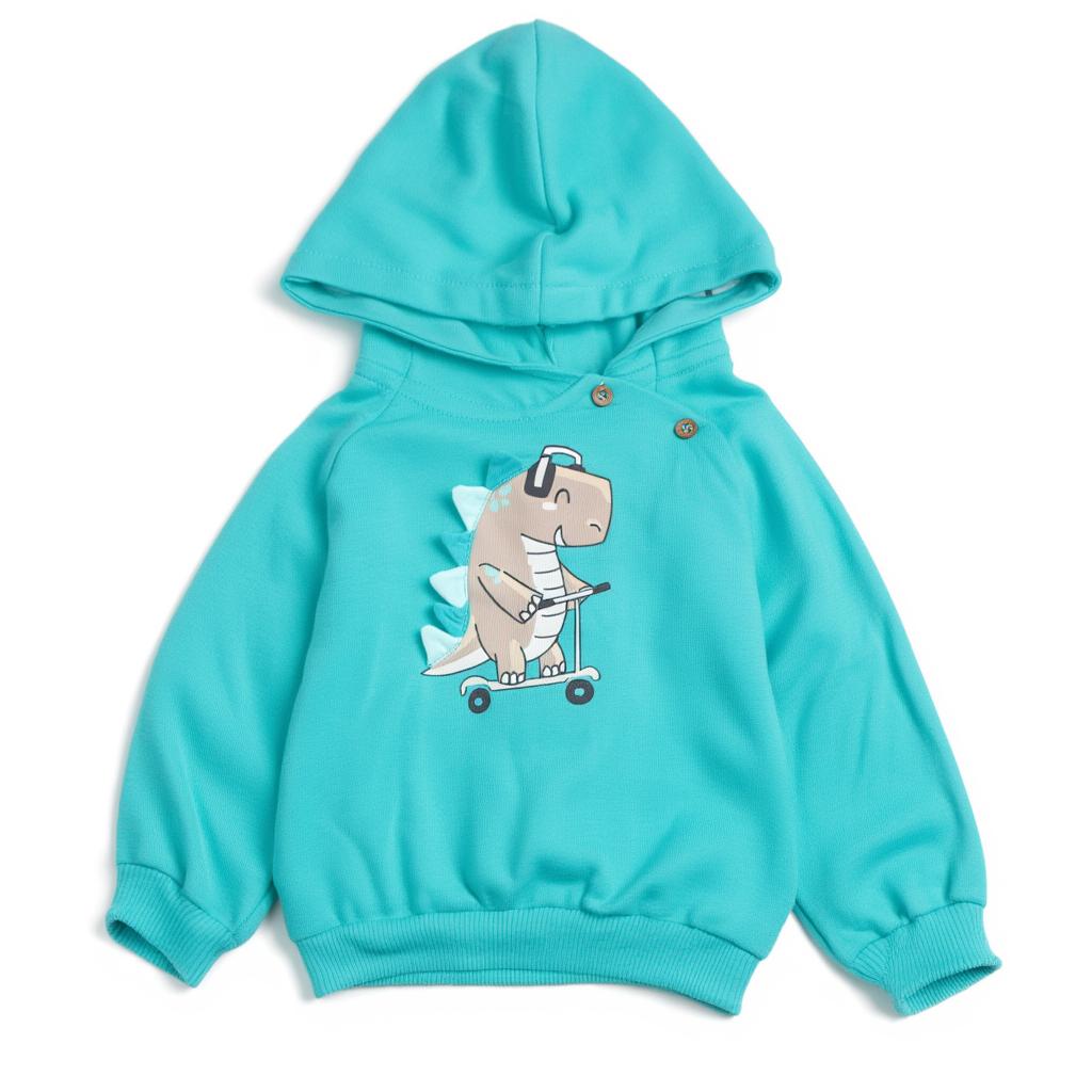 Sudadera Dino Verde