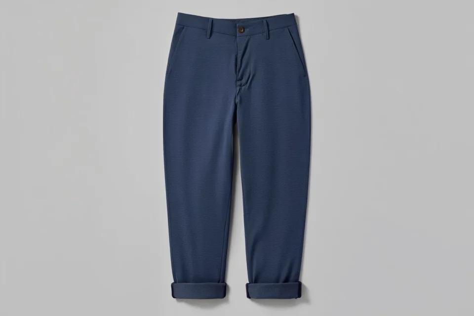 Pantalon Largo De Tejido