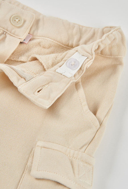 Bermudas felpa de niño