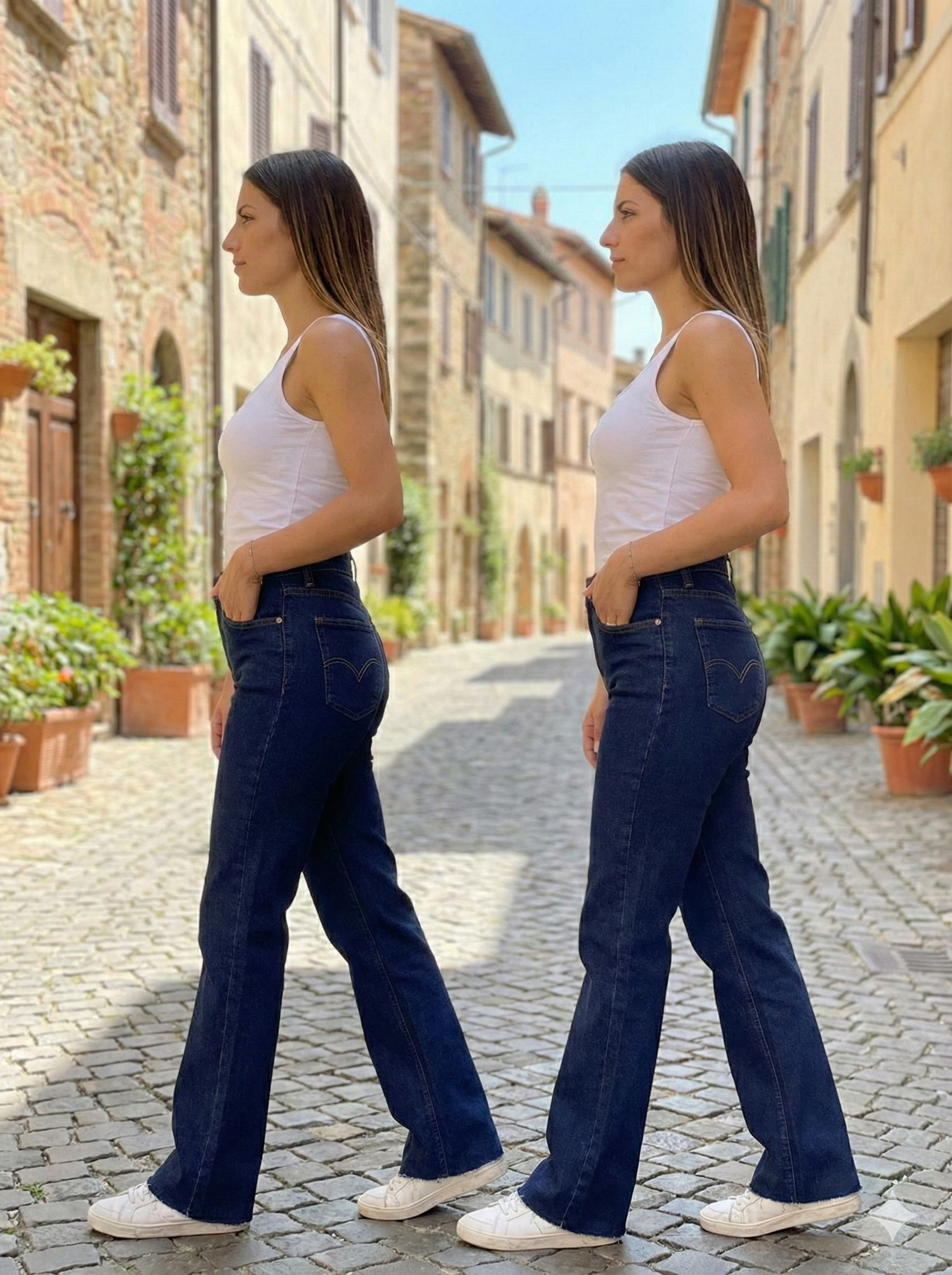 Pantalón vaquero Flare