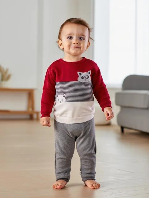 Conjunto Pantalon Largo Y Jersey Bebe Niño