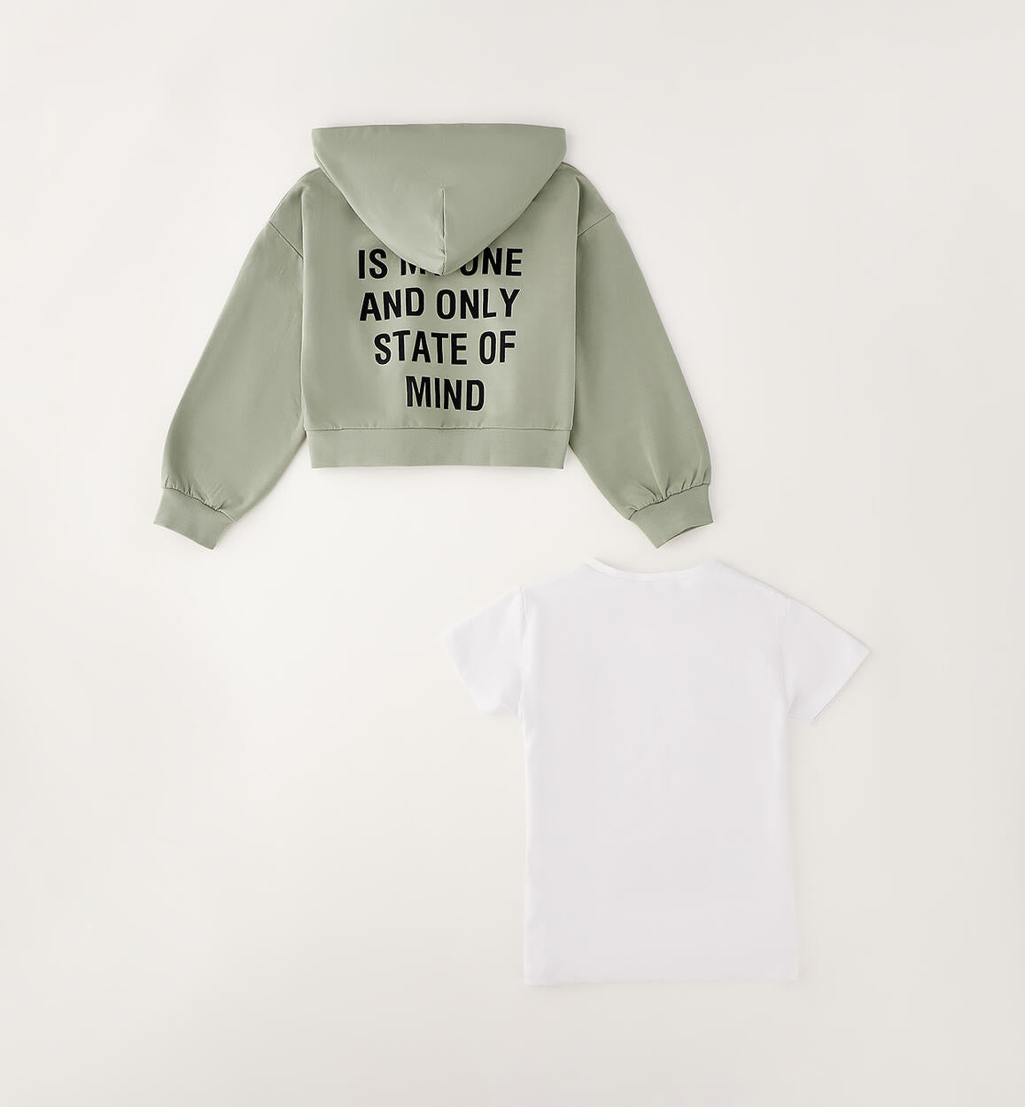 Sudadera y camiseta