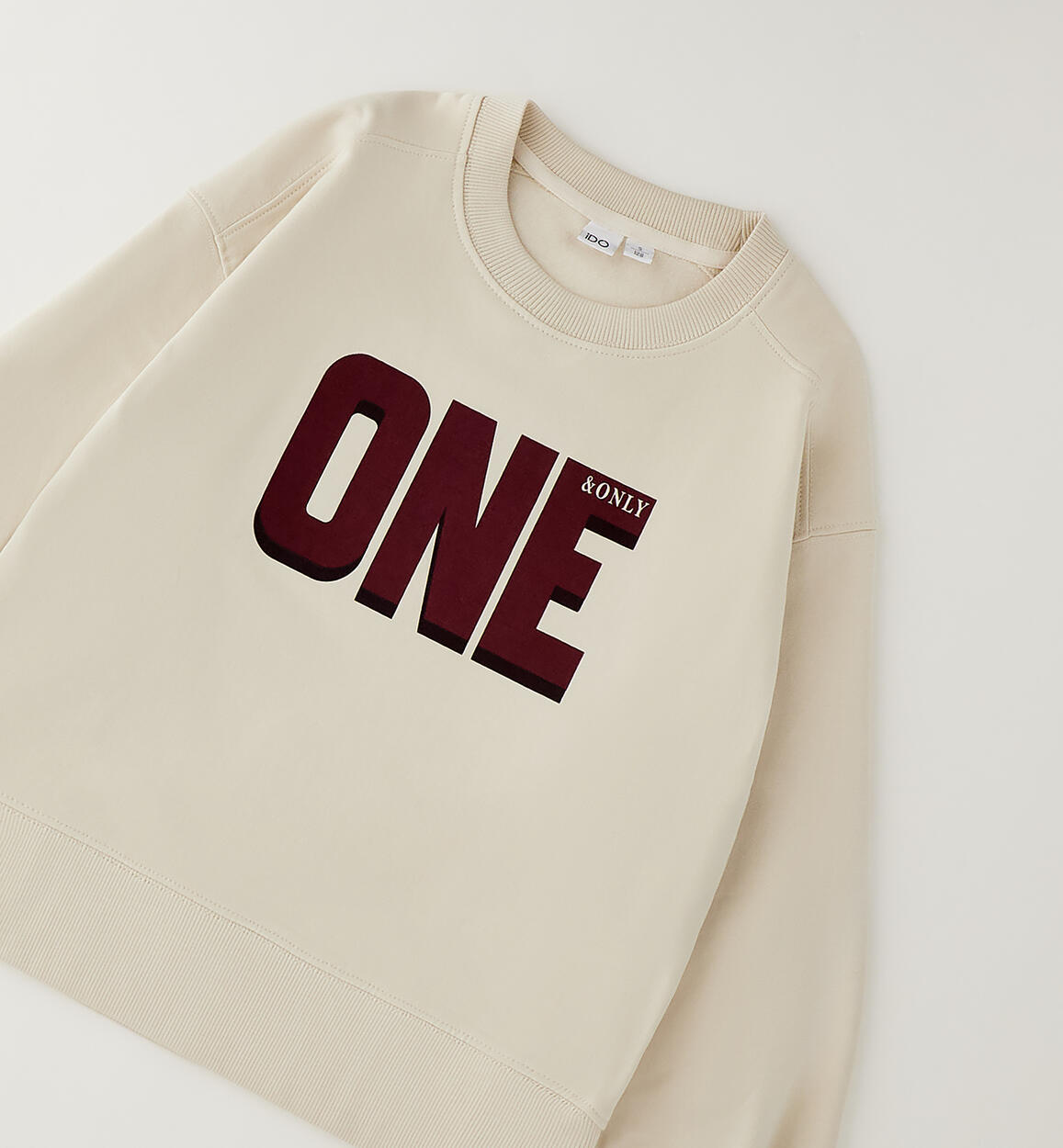 Sudadera cuello redondo ONE