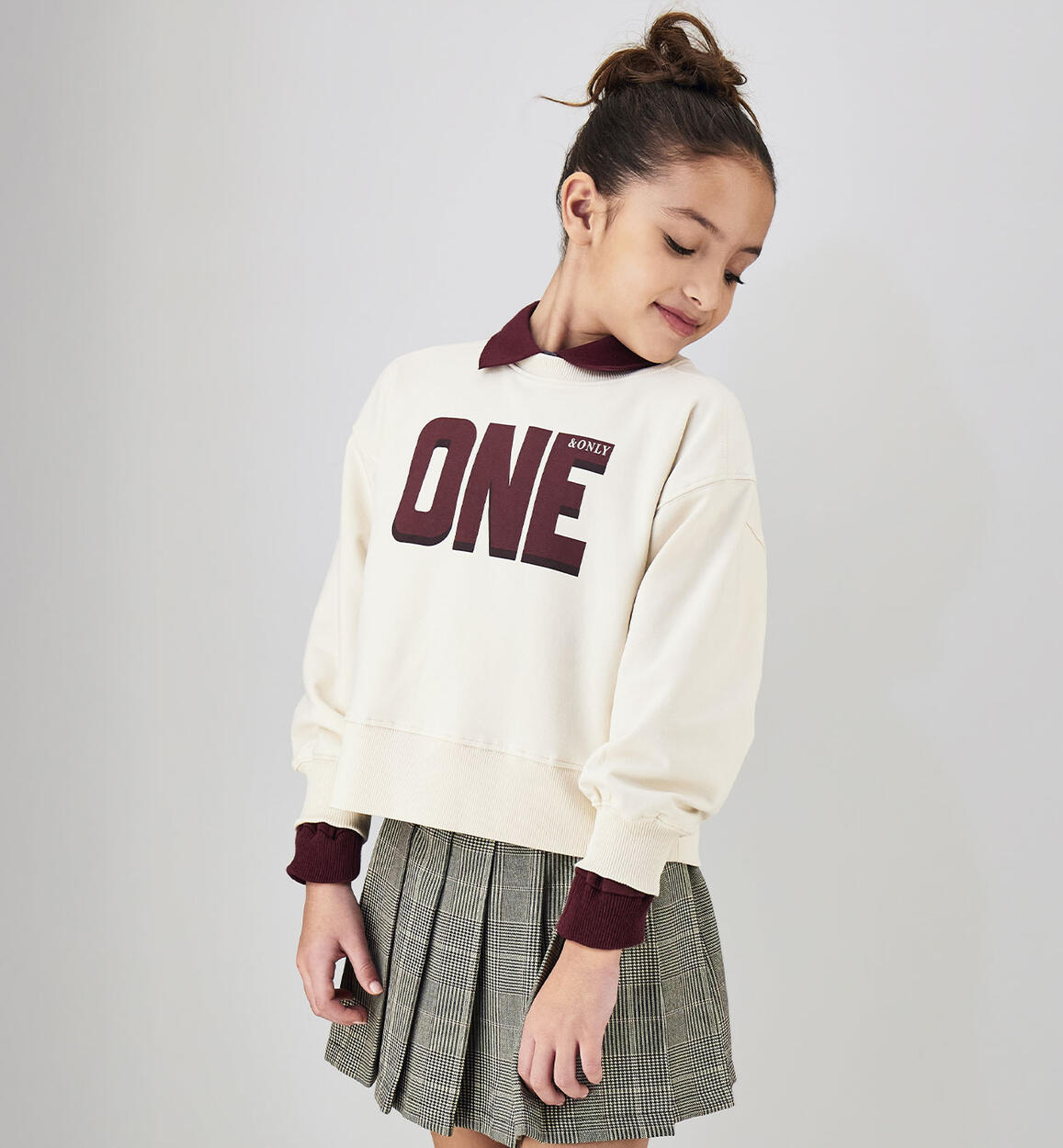 Sudadera cuello redondo ONE