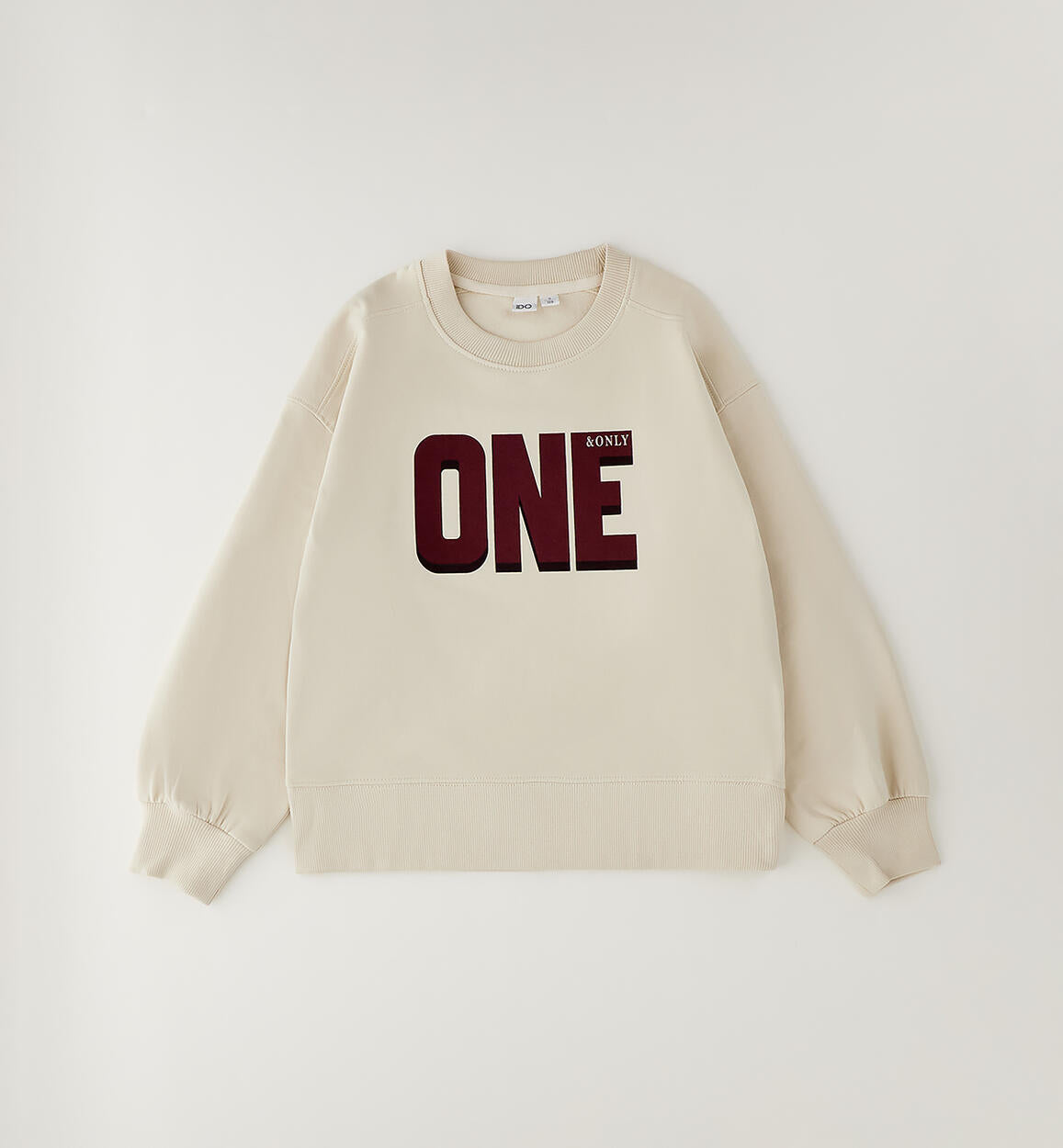 Sudadera cuello redondo ONE