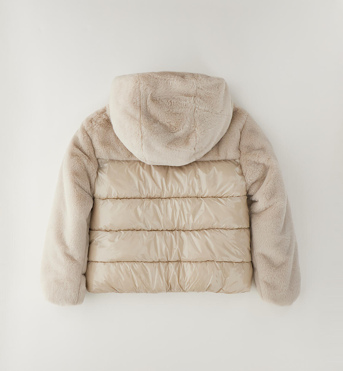 Chaqueton En Tejido Ecopiel Pelo