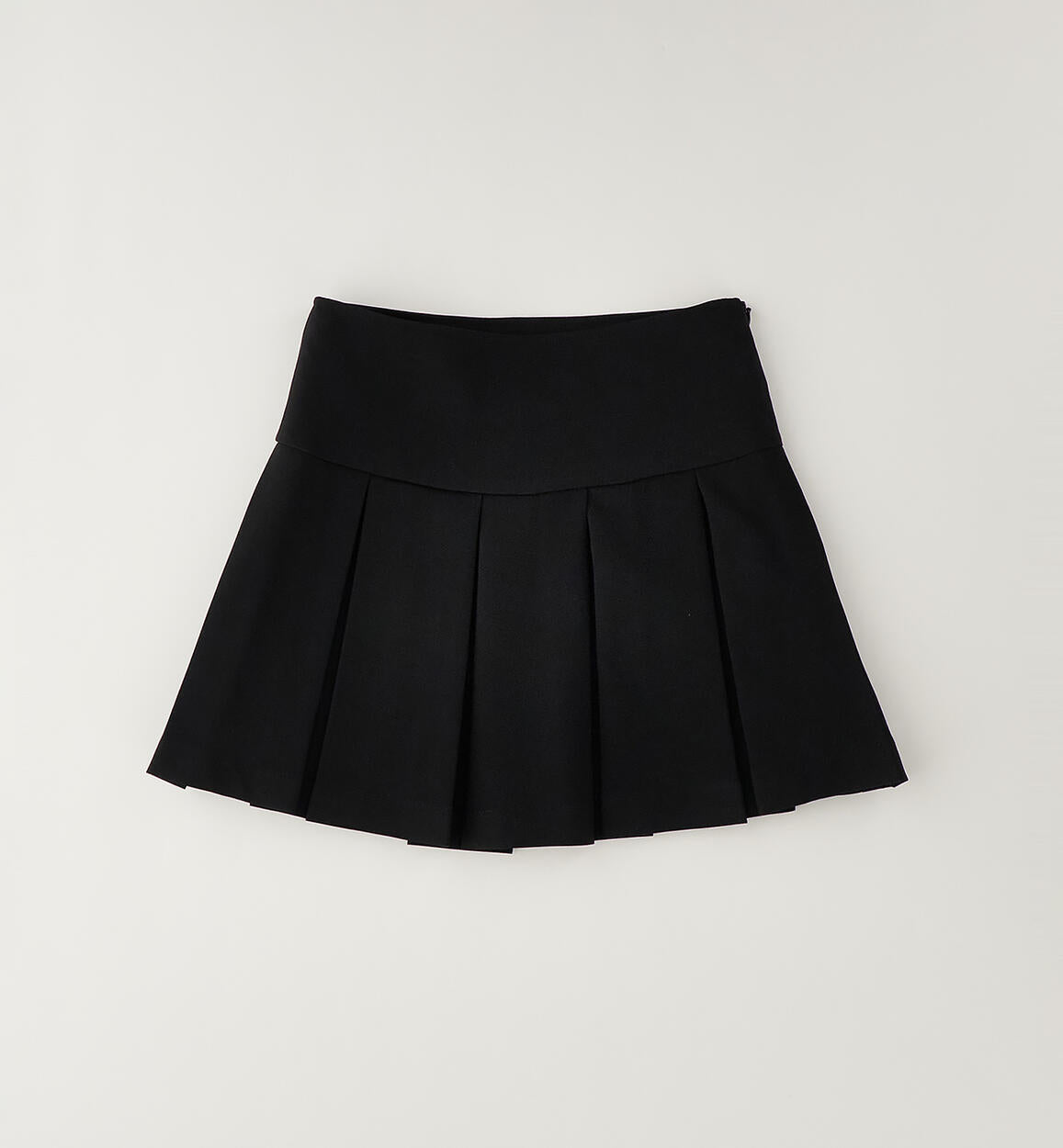 Falda plisada de punto tricotosa