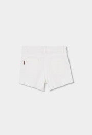 Short sarga elástica de niña