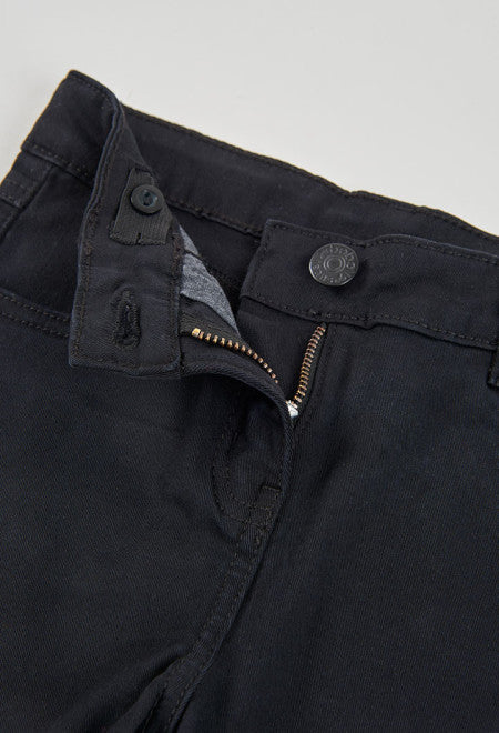 Short sarga elástica de niña