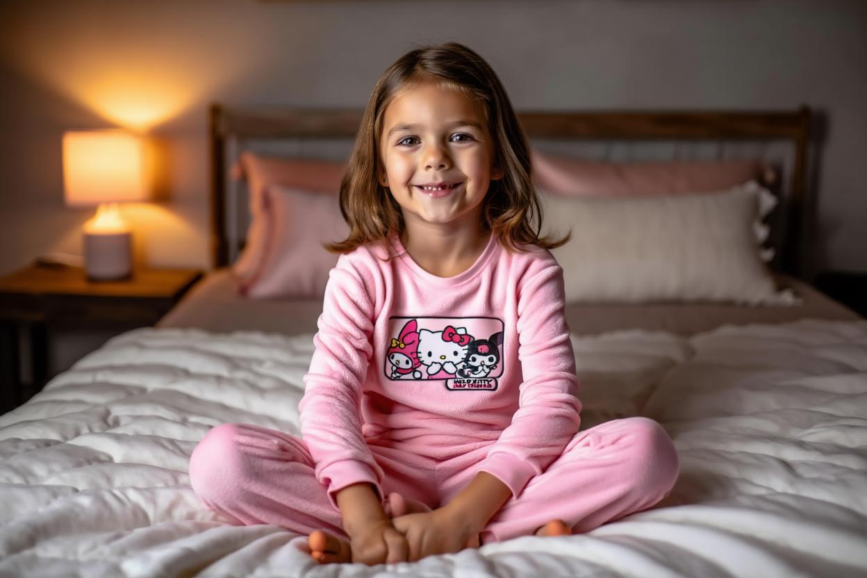 Pijama Coralina Kitty Y Amigos