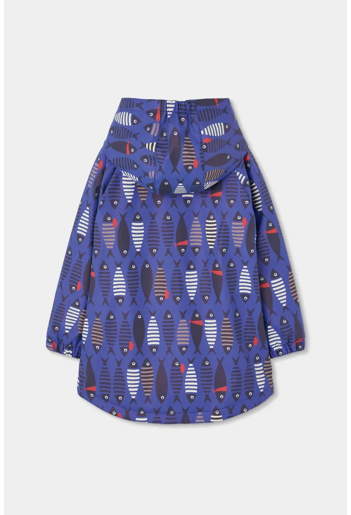 Impermeable chubasquero con capucha