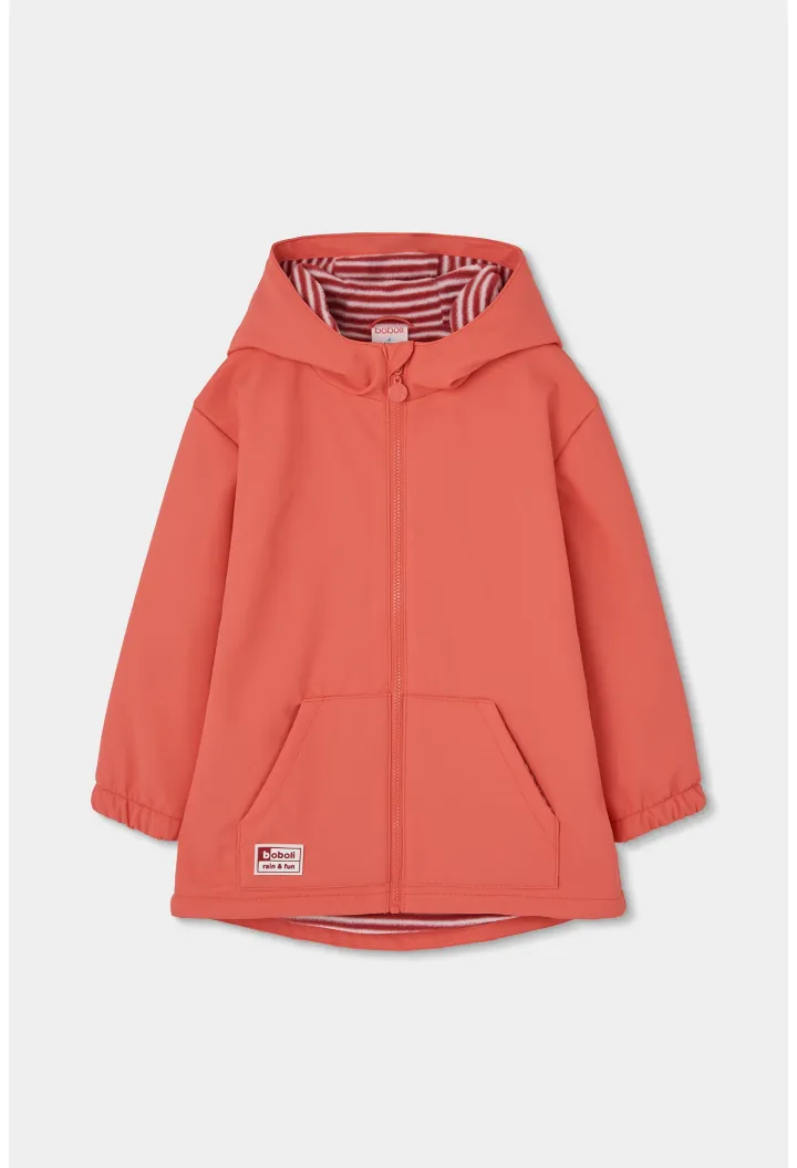 Impermeable chubasquero con capucha de niña