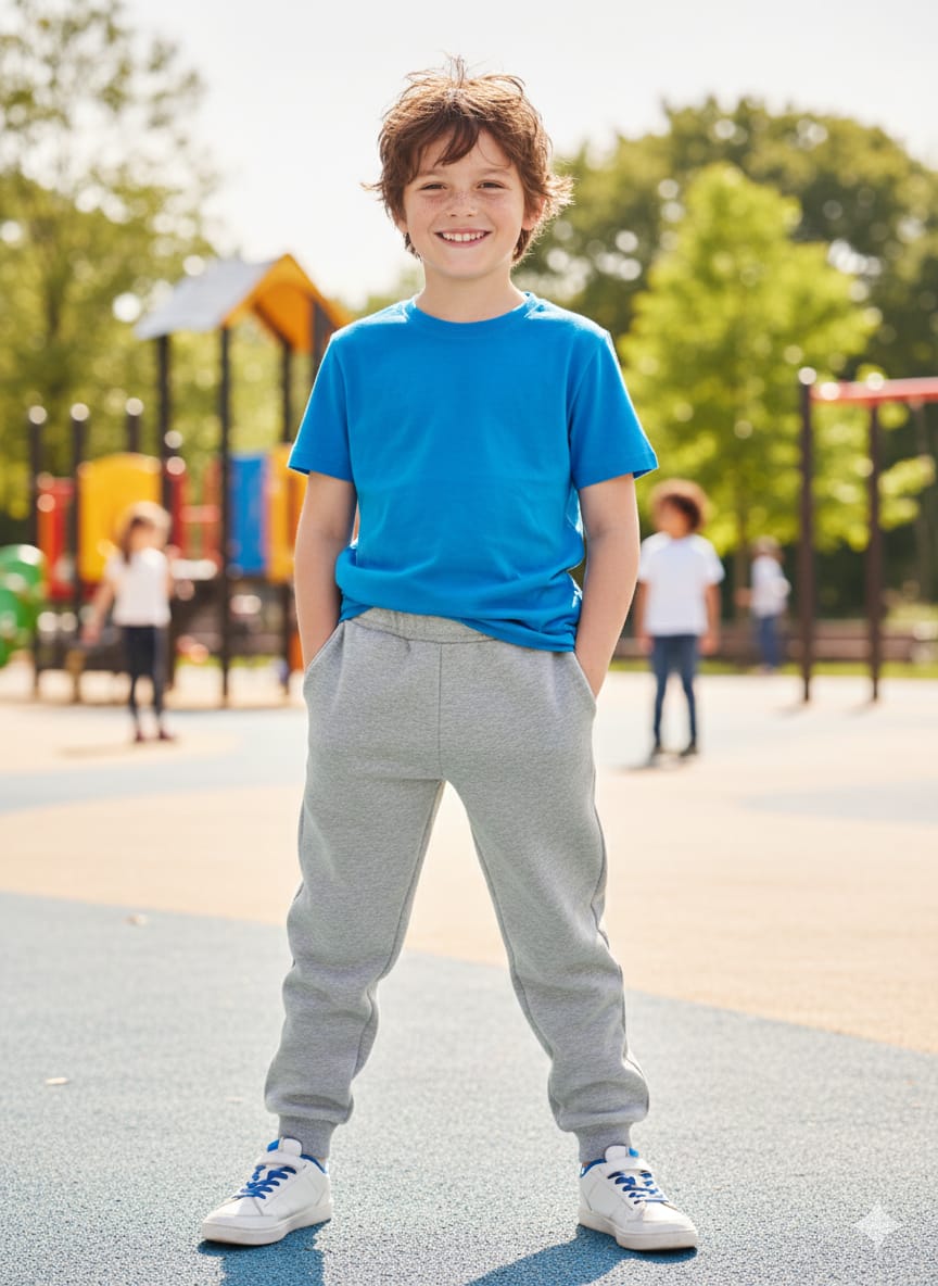 Pantalon Jogger perchado Gris