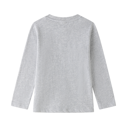 Camiseta Manga Larga Blanca Dinos