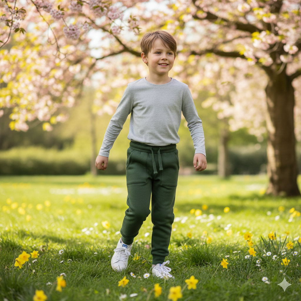 Pantalón Deportivo con Cintura de Goma Niño