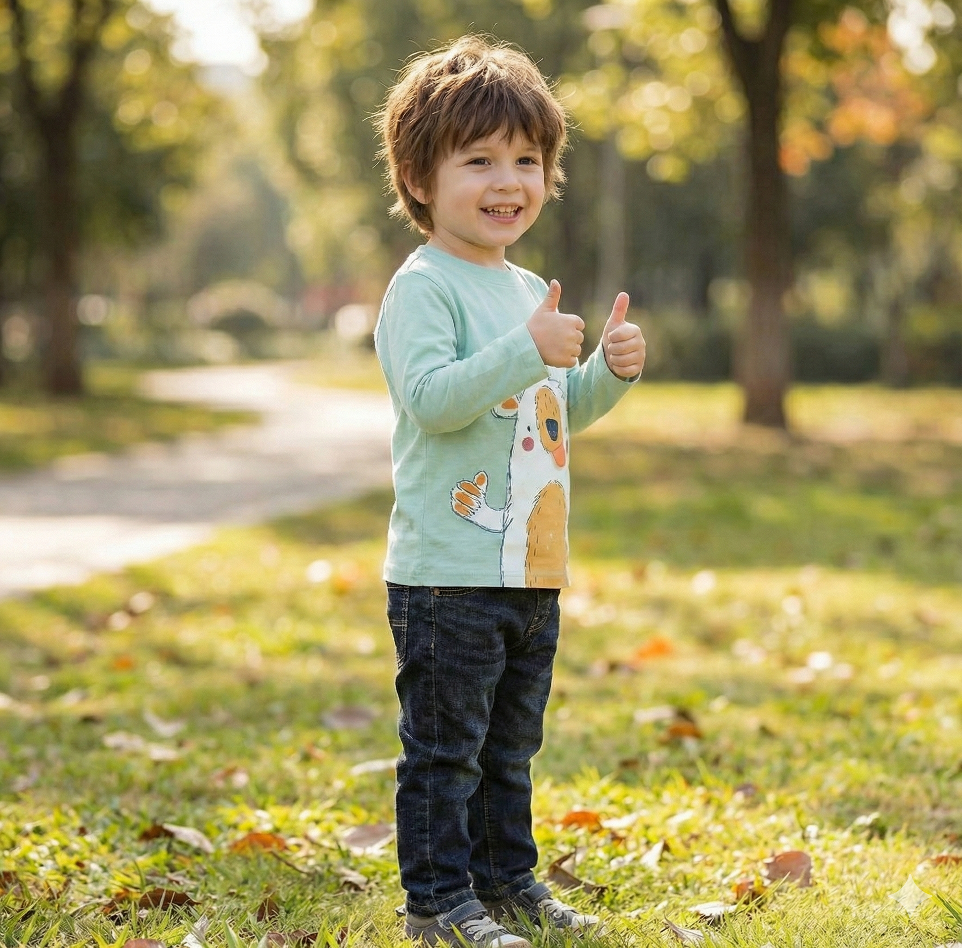 Camiseta Manga Larga Y Cuello Caja