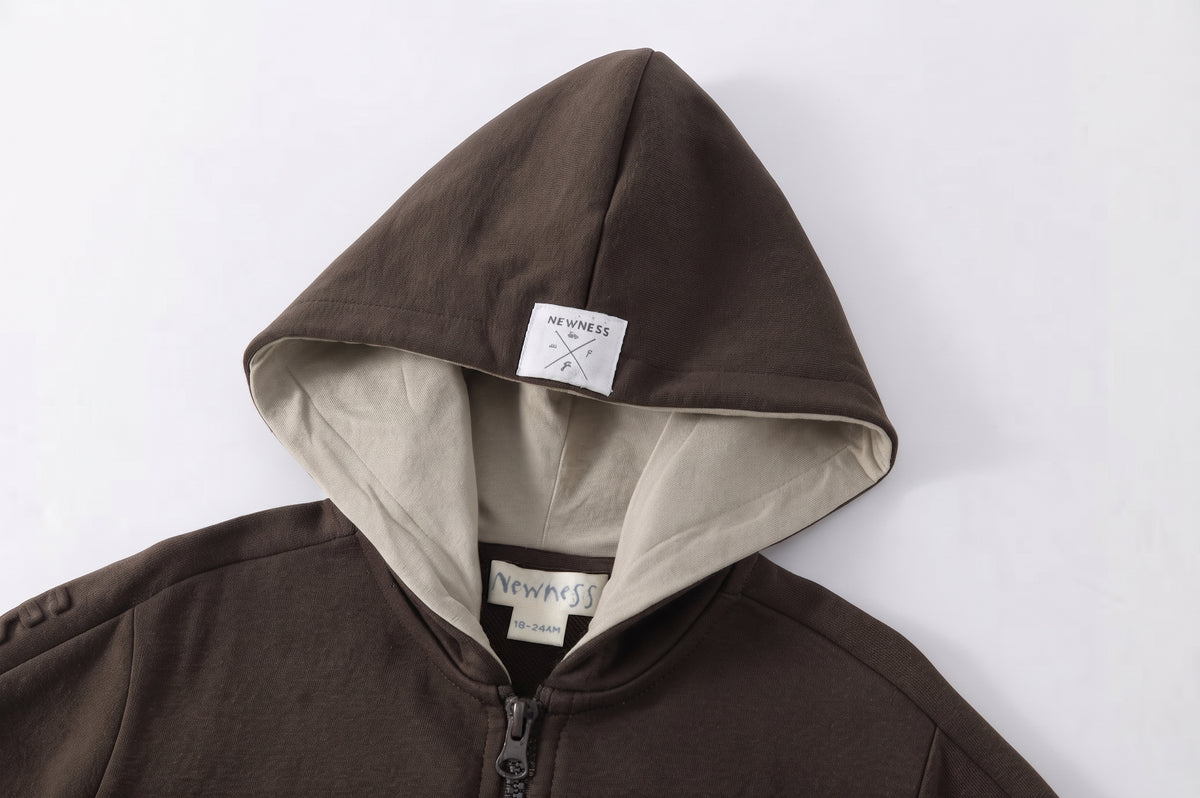 Sudadera con cremallera niño