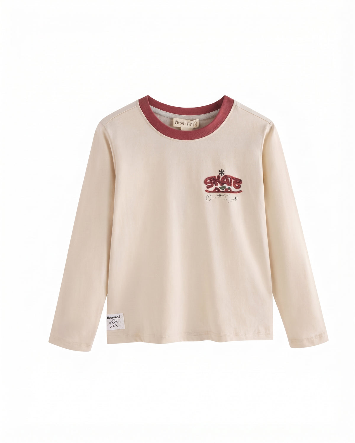 Camiseta niño skate manga larga