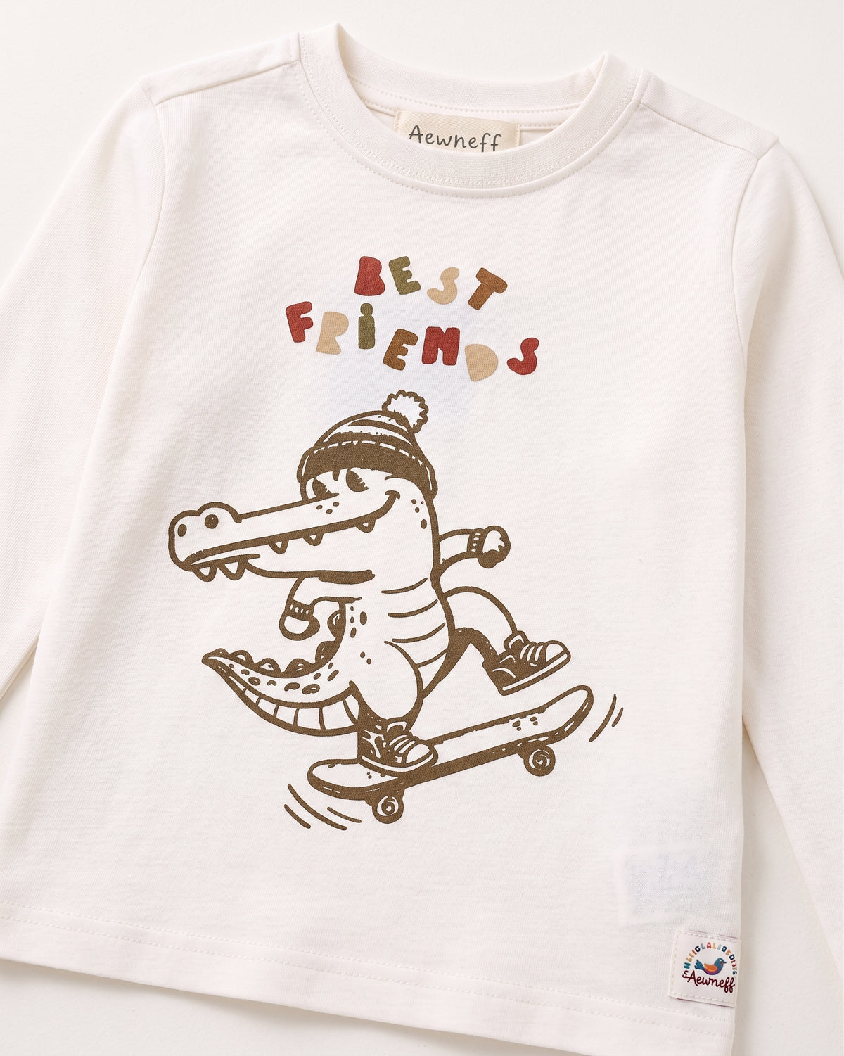 Camiseta manga larga cocodrilo niño