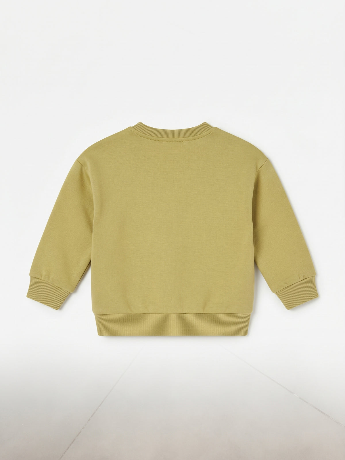 Sudadera dinosaurio verde bebé y niño