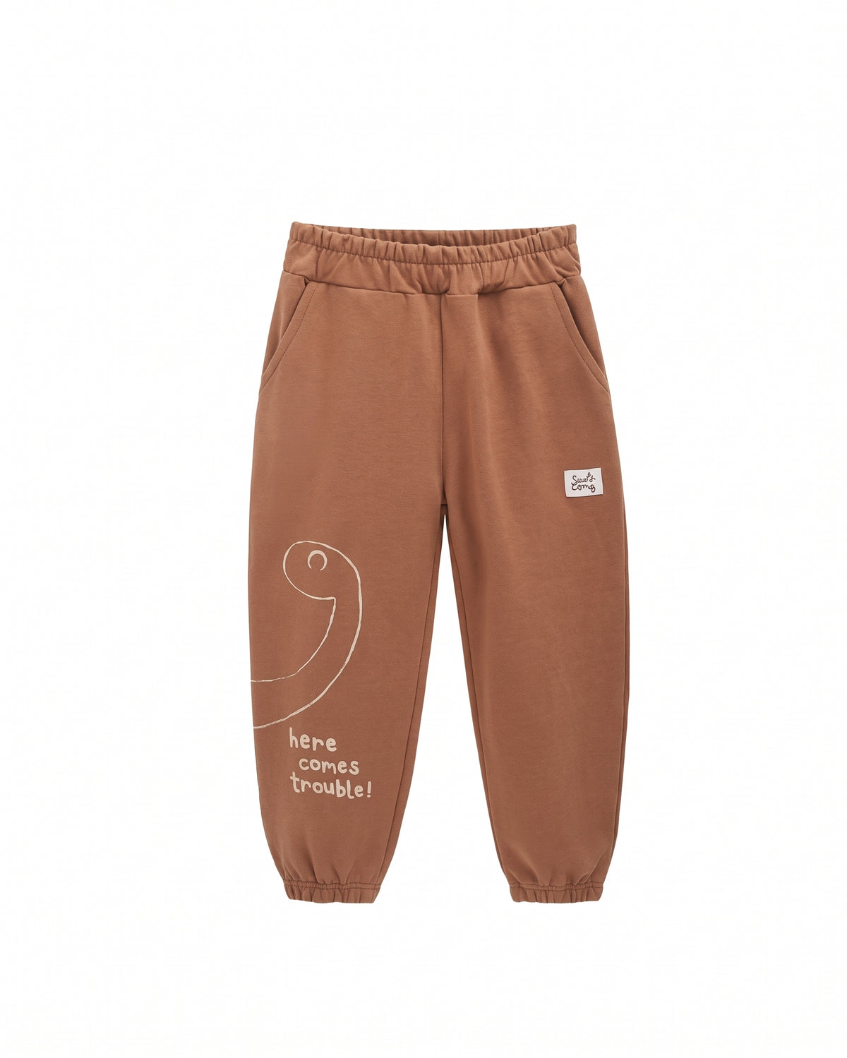 Pantalón felpa bebé niño