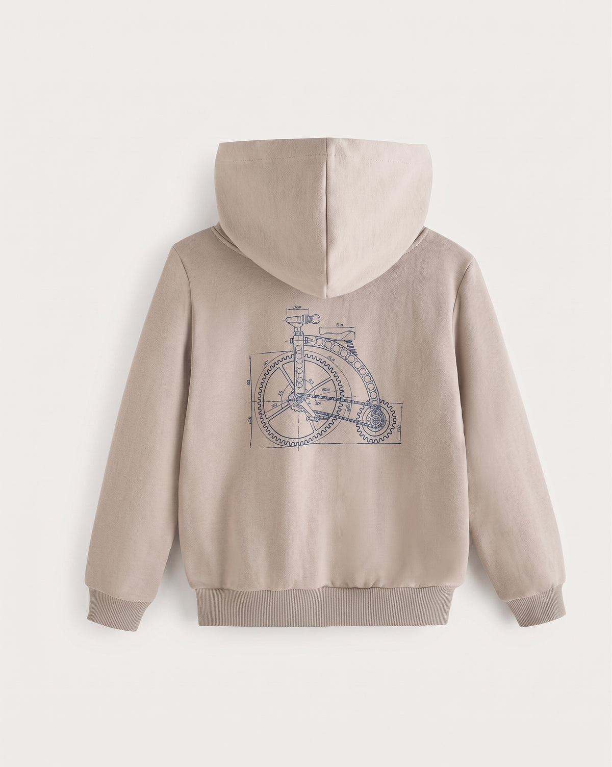 Sudadera con capucha bike niño