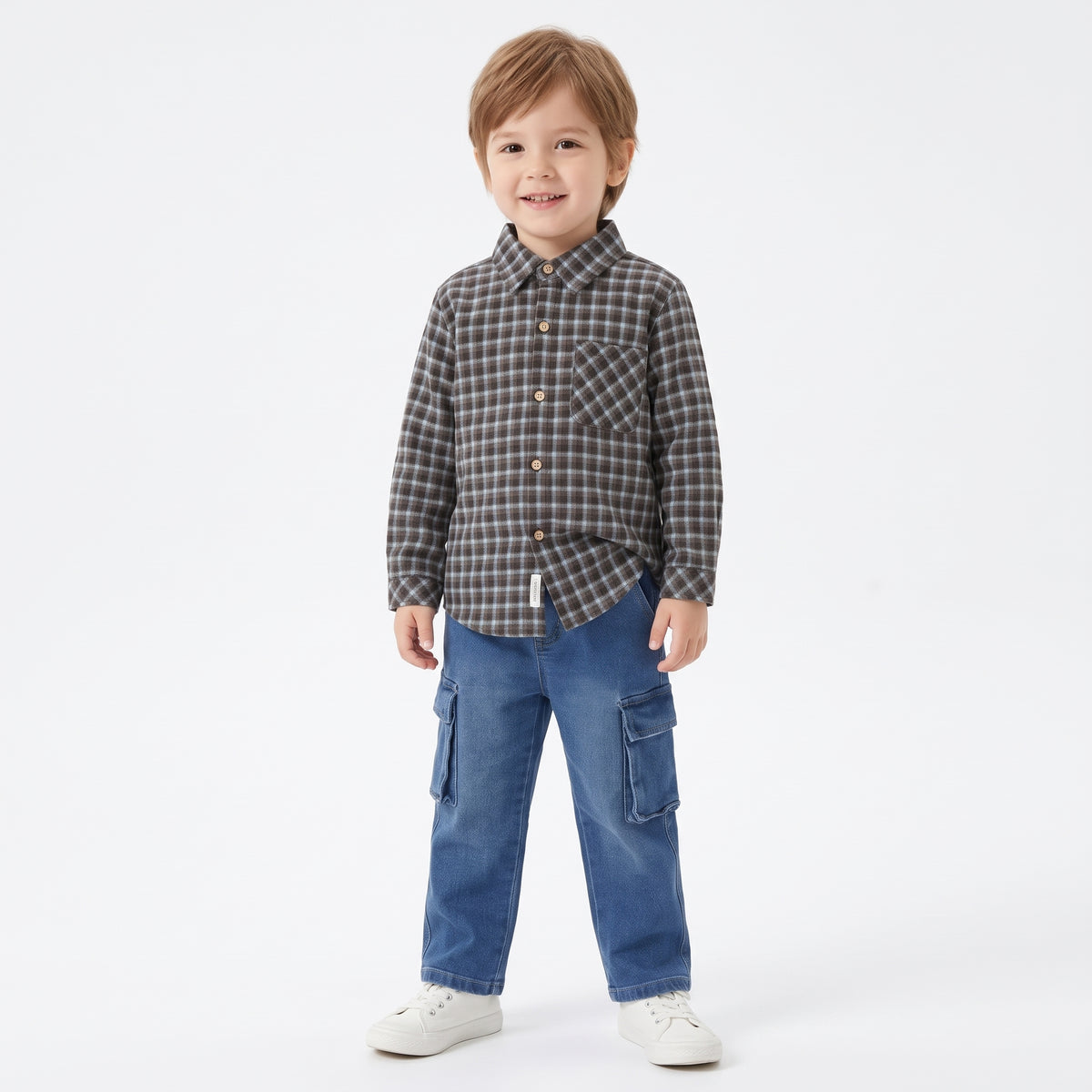 Camisa Cuadros Niño