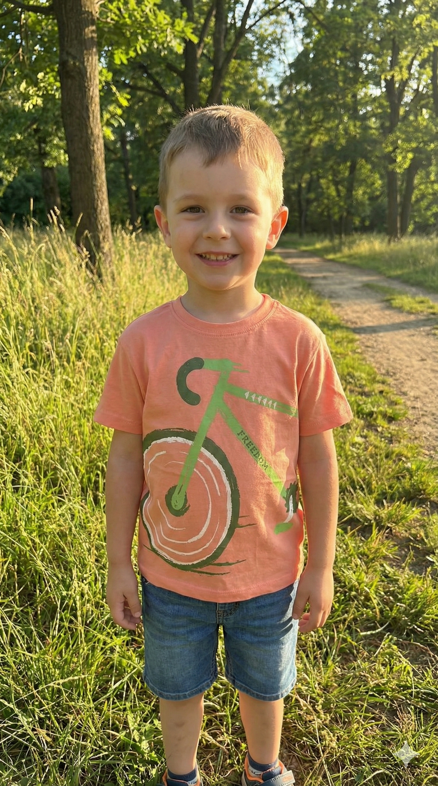 Camiseta Manga Corta De Niño