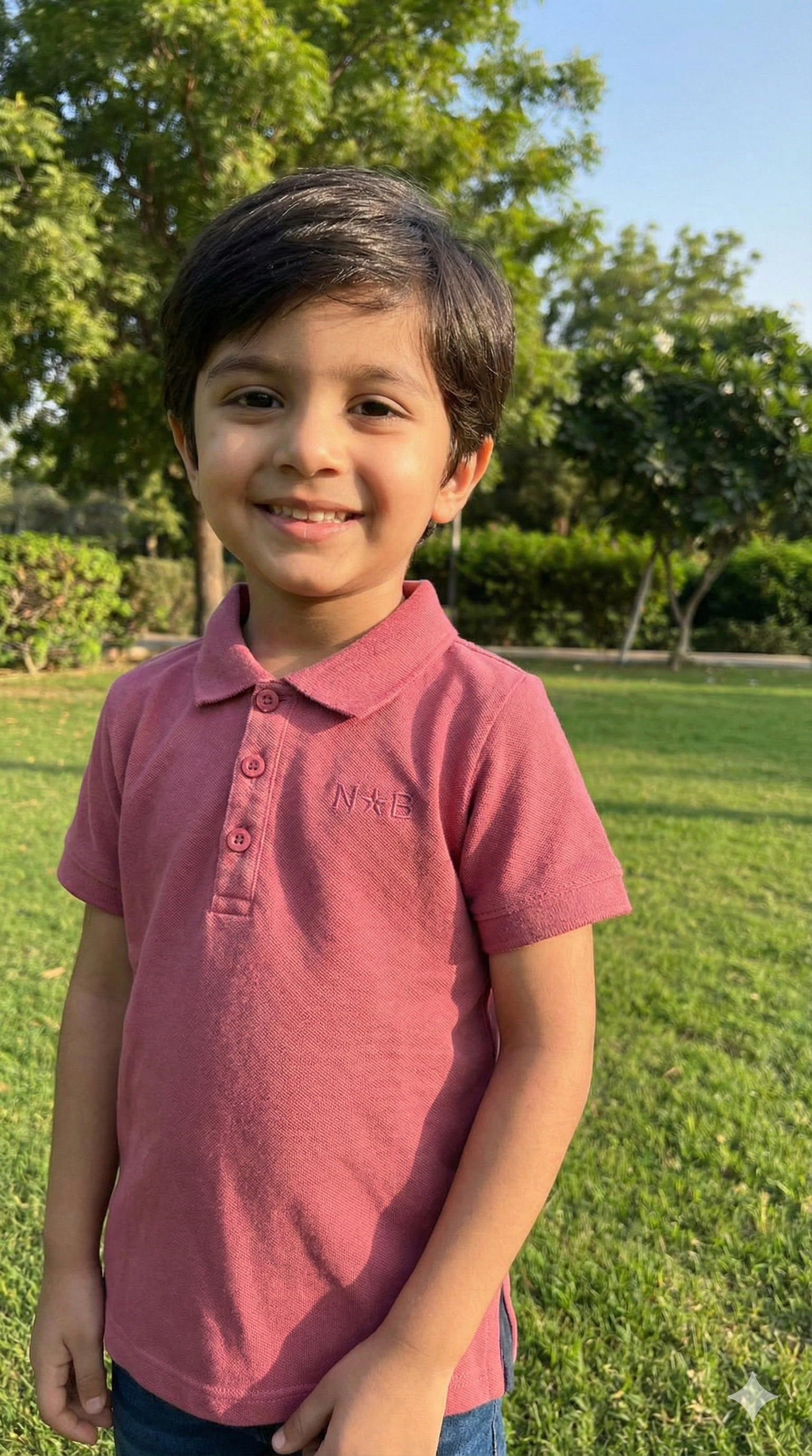 Polo Manga Corta Niño