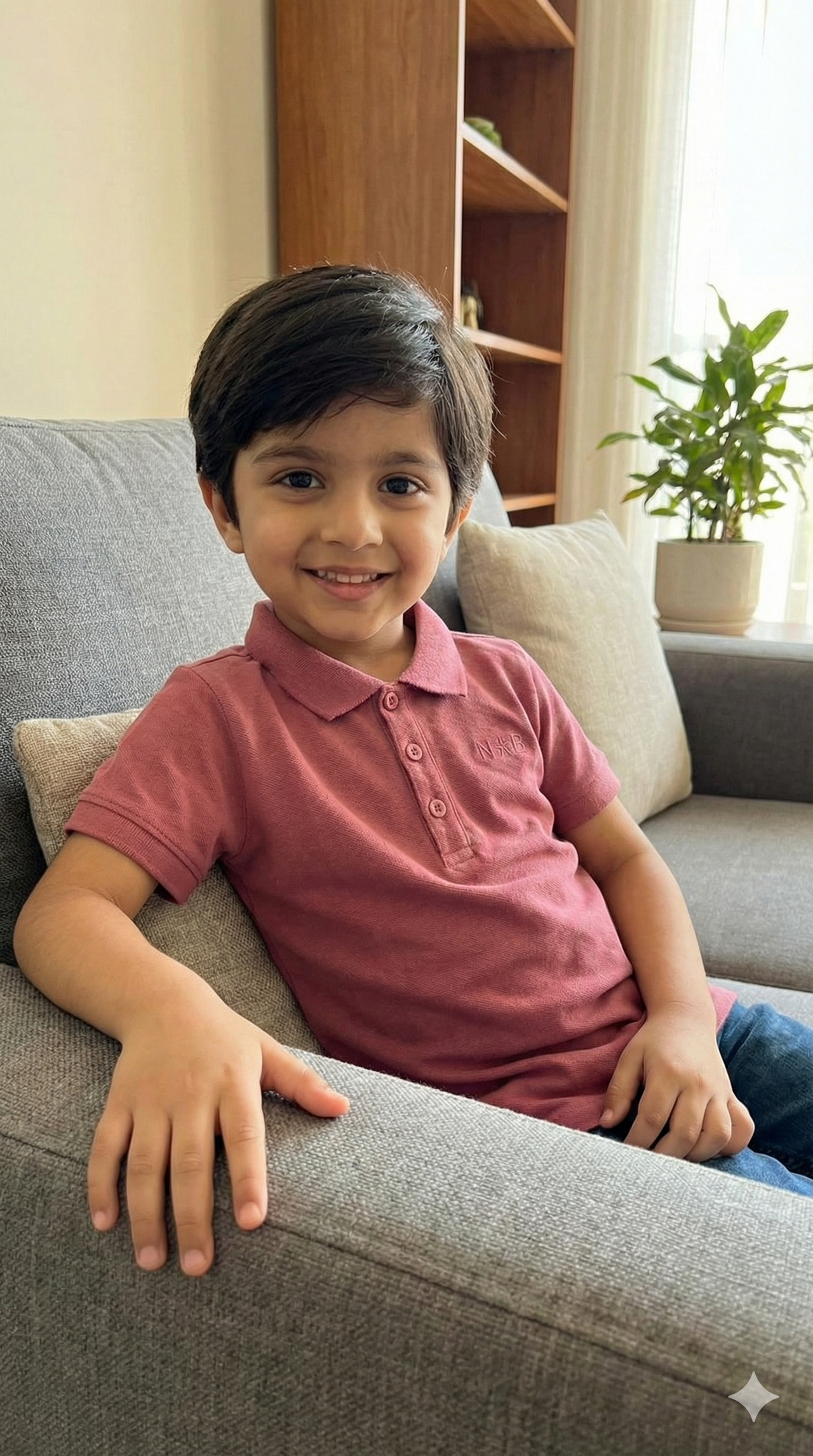 Polo Manga Corta Niño