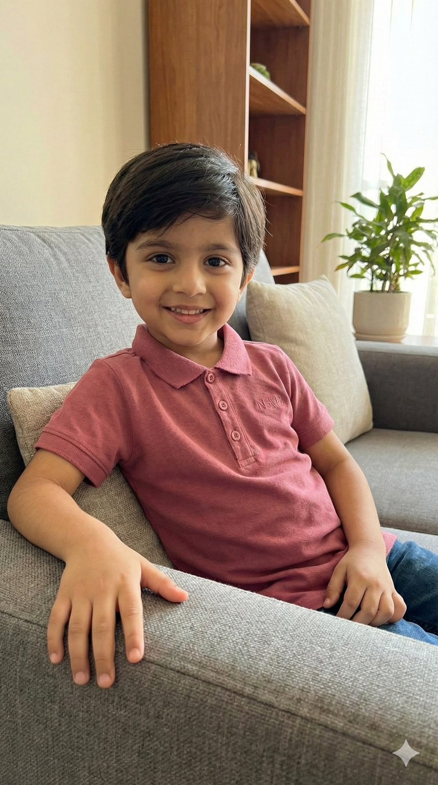 Polo Manga Corta Niño