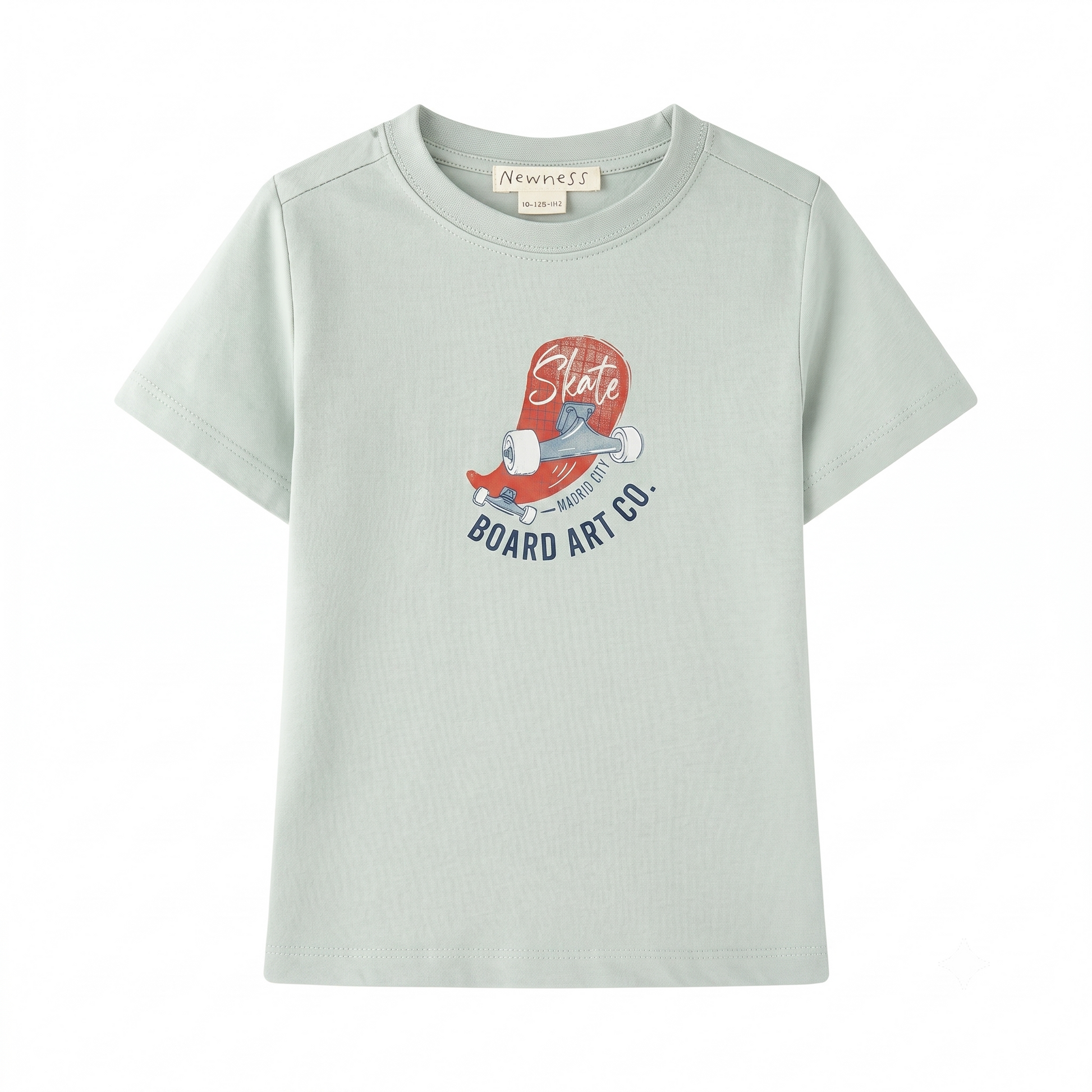 Camiseta Newness niño  con estampado Skate.