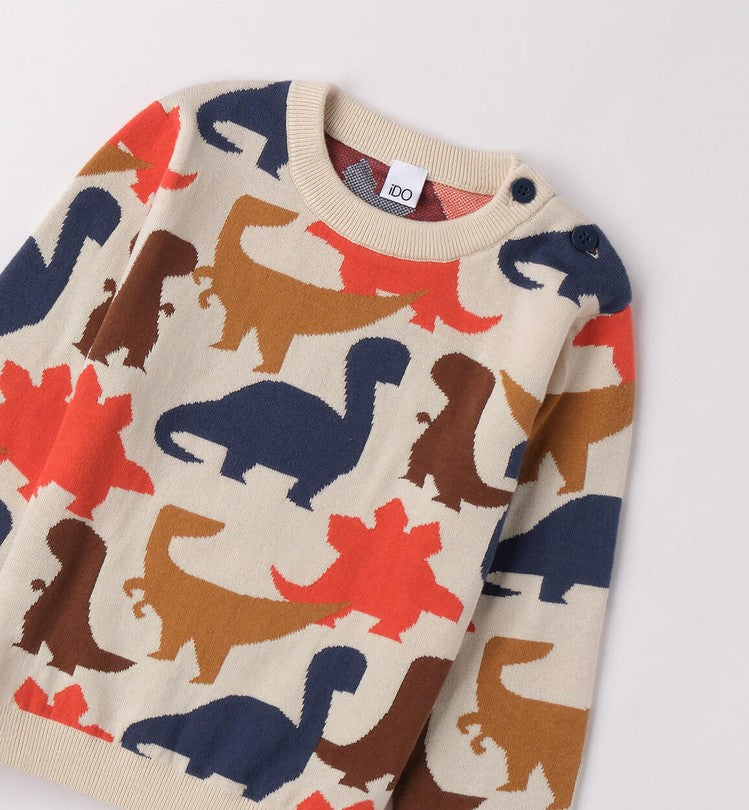 Jersey De Punto Dinosaurios