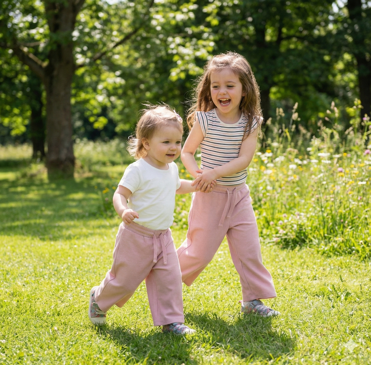 Pantalón Culotte Afelpado Niña