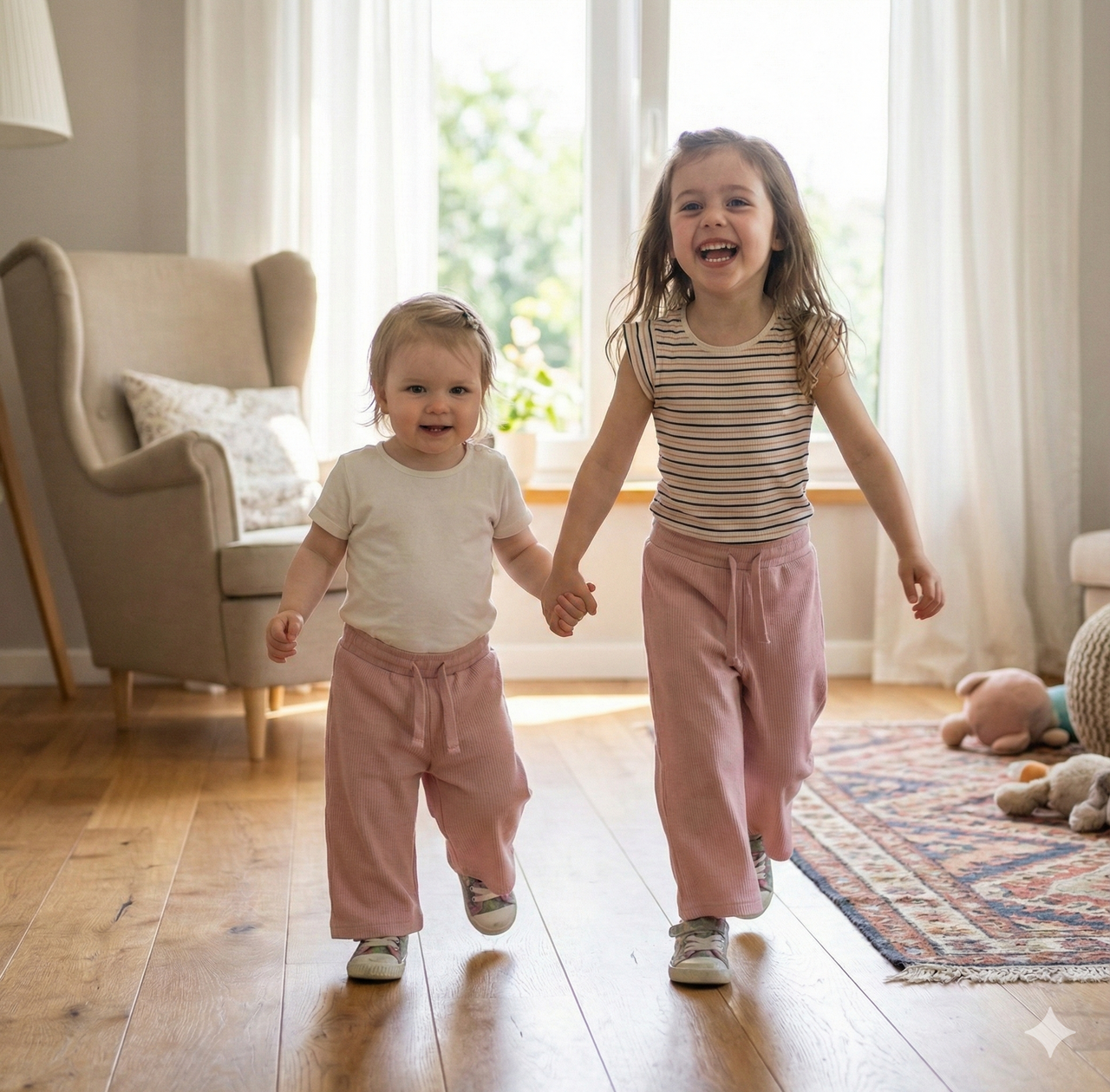 Pantalón Culotte Afelpado Niña