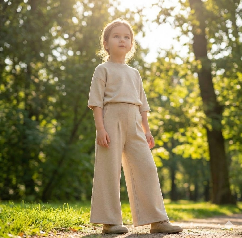 Pantalón Culotte De Punto Niña