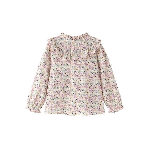 Blusa Estampada Detalle Flores